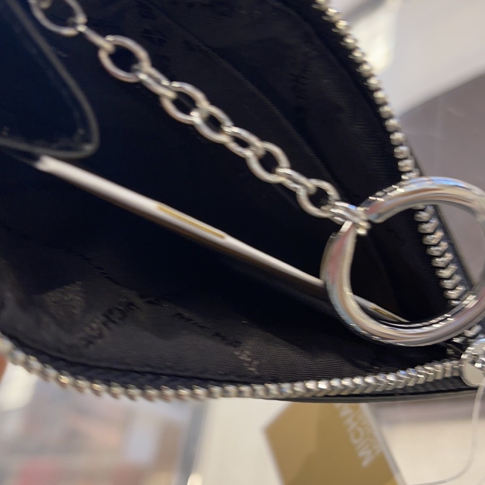Michael Kors Jet Set Travel Small Leather Top Zip Coin Pouch With ID - Picture 16 of 16